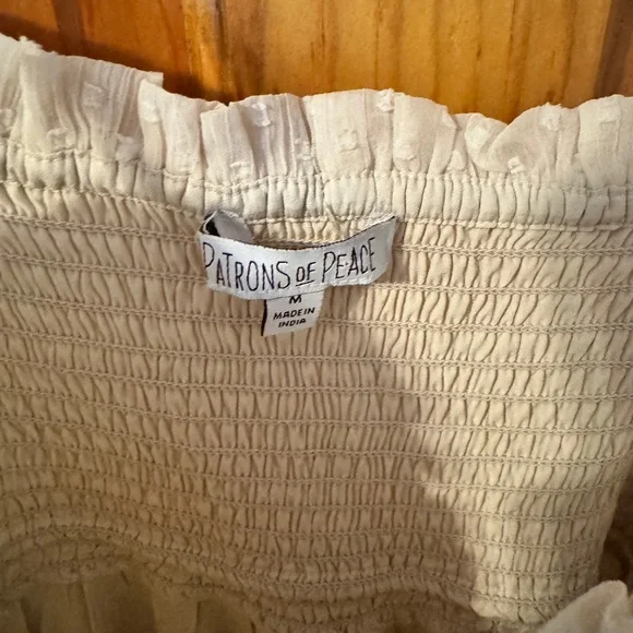 Patrons of Peace boho maxi dress size medium - Picture 4 of 6